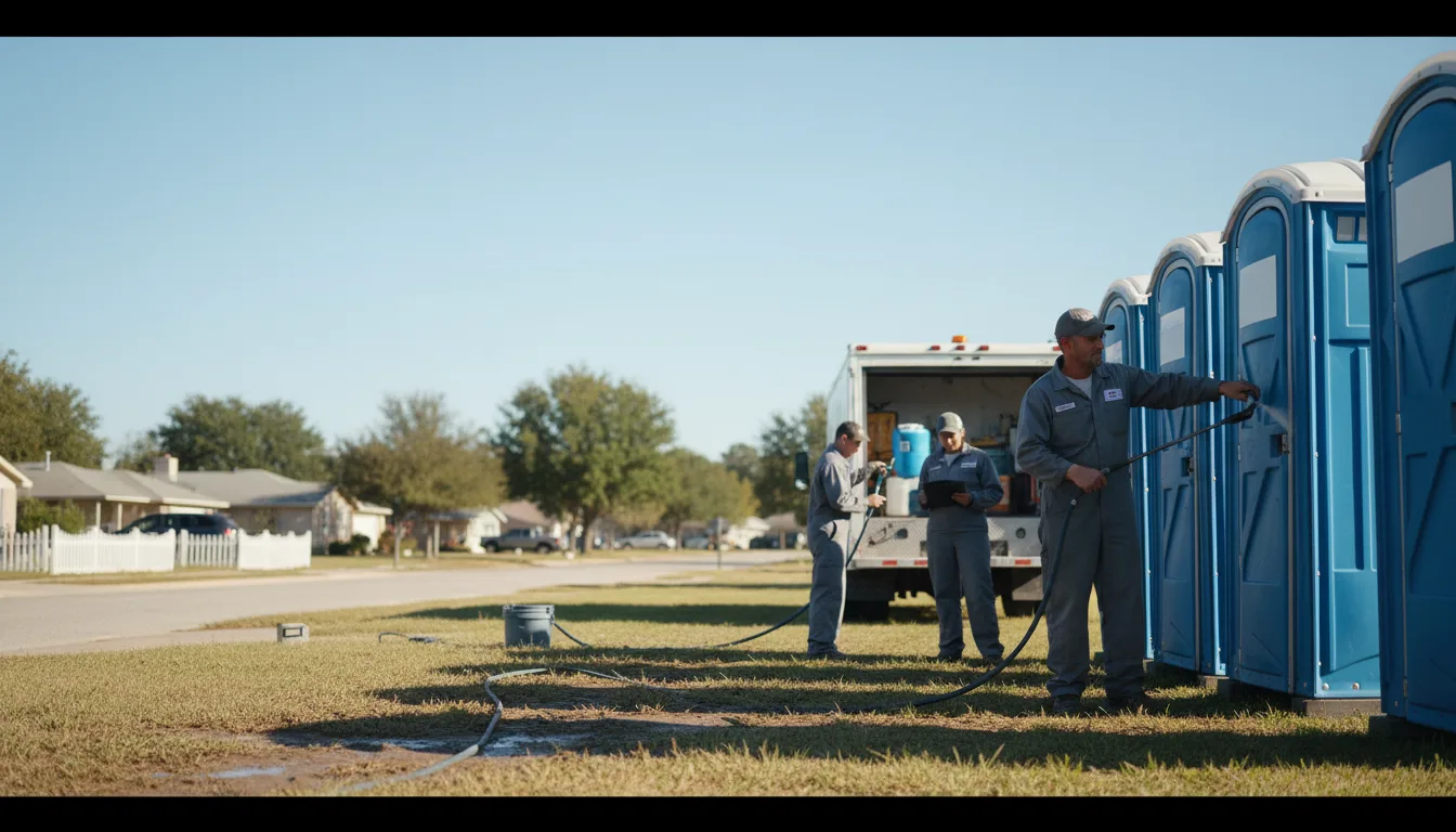 Long-Term Portable Toilet Rental in Dixon, IA near me